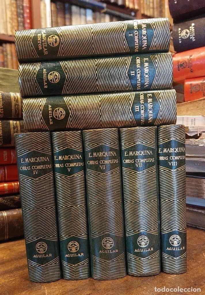 Libros: OBRAS COMPLETAS. 8 Tomos. - MARQUINA, Eduardo. - Foto 1