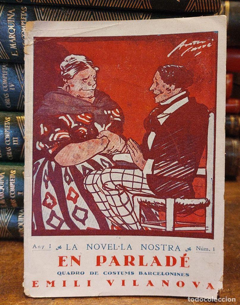 Libros: EN PARLAD&Eacute;. Quadro de costums barcelonines. - VILANOVA, Emili. - Foto 1