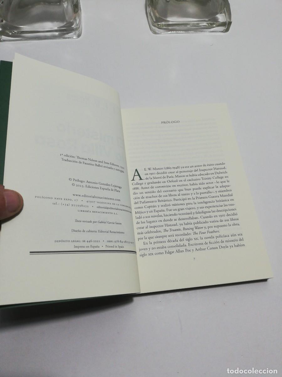 Libros: EL MISTERIO DE LA VILLA ROSA - A.E.W. Mason - Foto 3