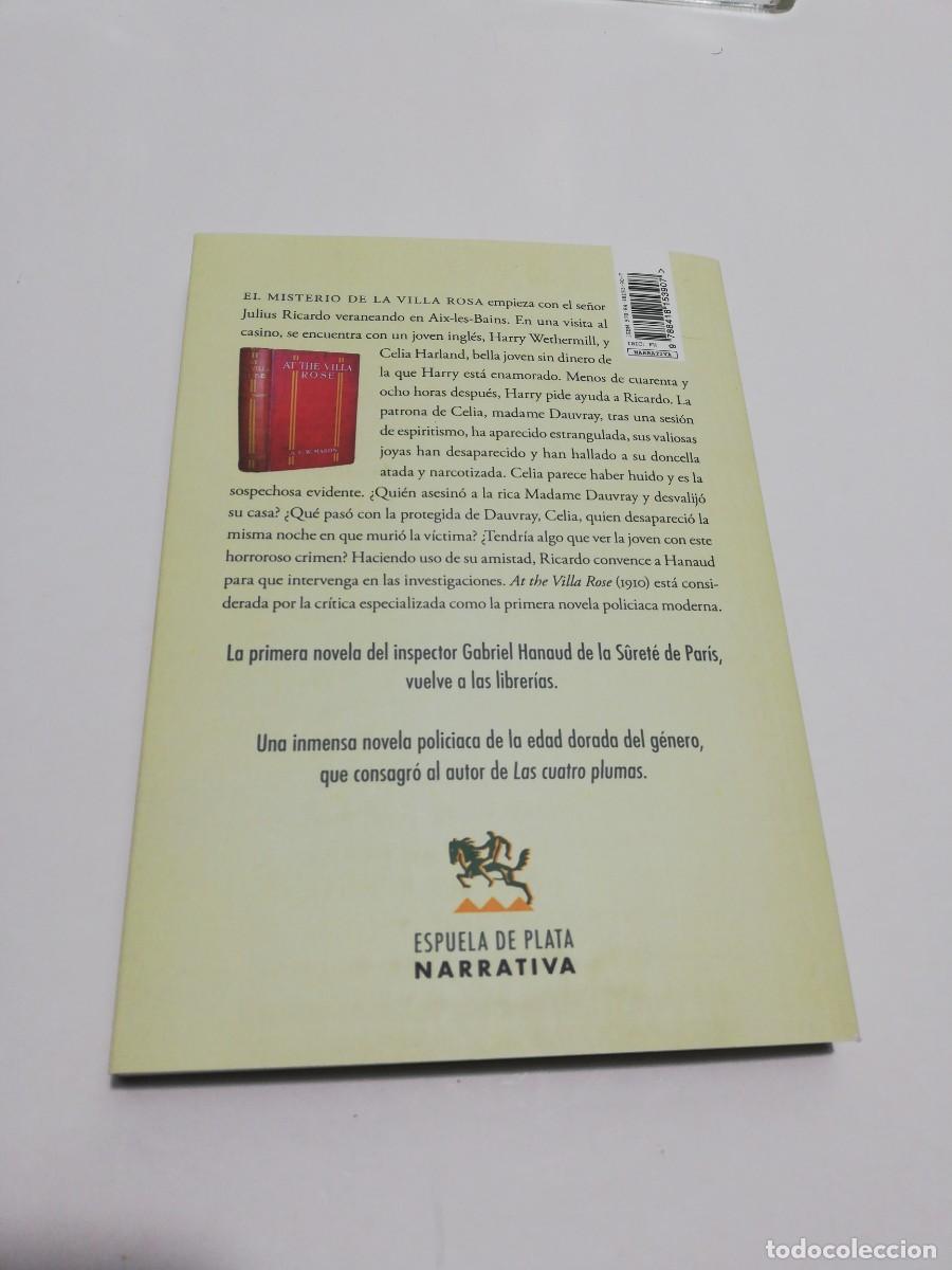 Libros: EL MISTERIO DE LA VILLA ROSA - A.E.W. Mason - Foto 5