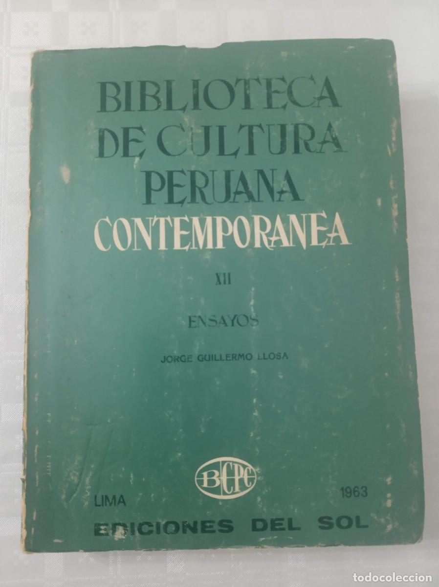 Libros: ENSAYOS ( JORGE GUILLERMO LLOSA ) - Foto 1