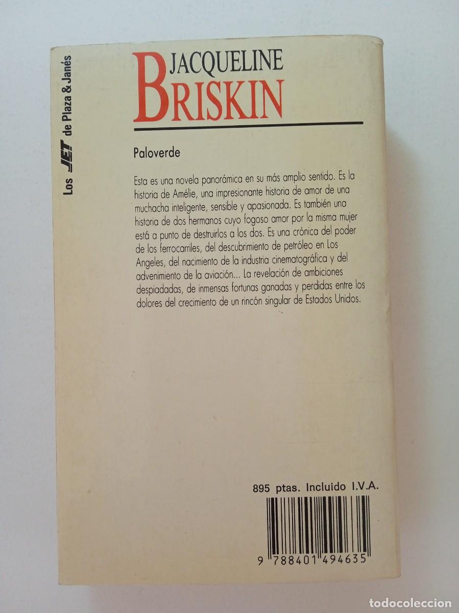 Libros: PALOVERDE - JACQUELINE BRISKIN - PLAZA & JAN&Eacute;S - Foto 2