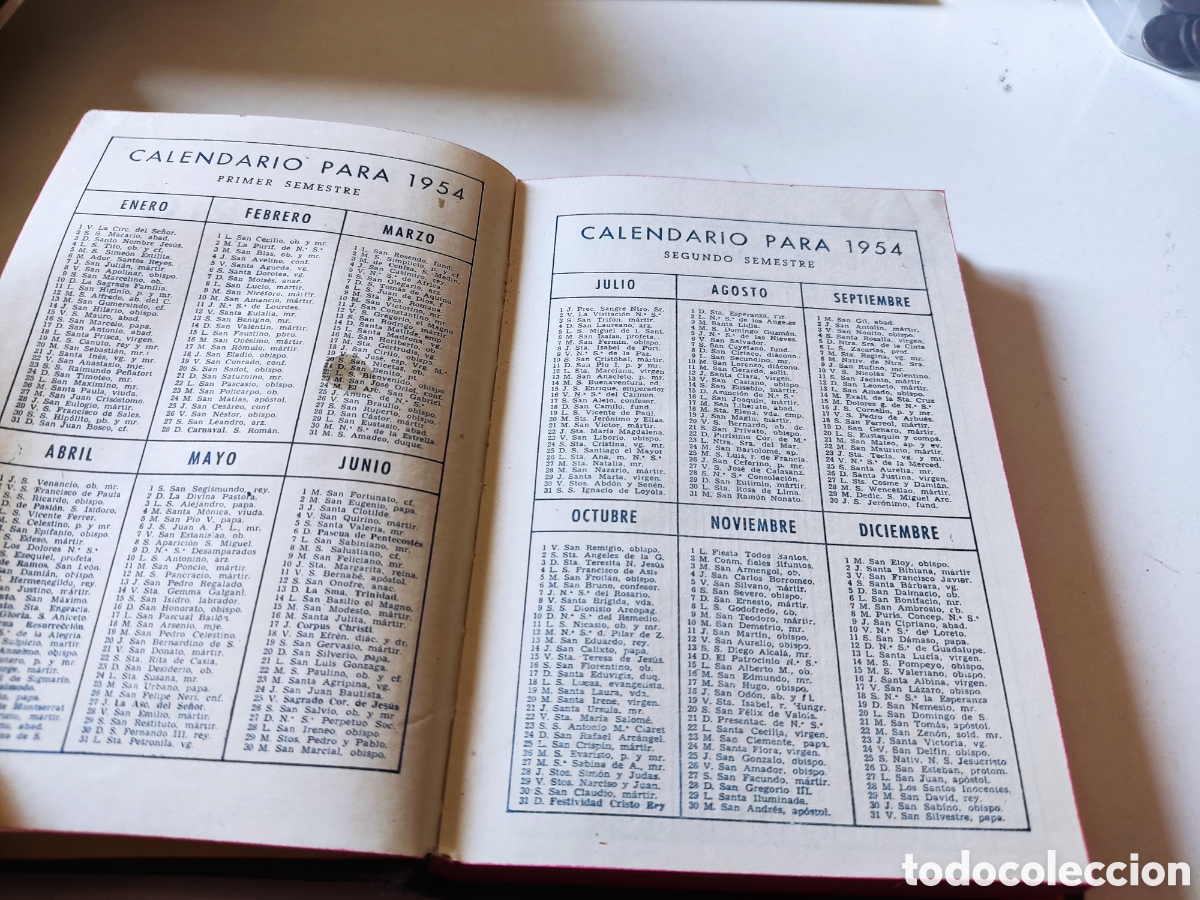 Libros: Libro dietario Lumen 1954 - Foto 3