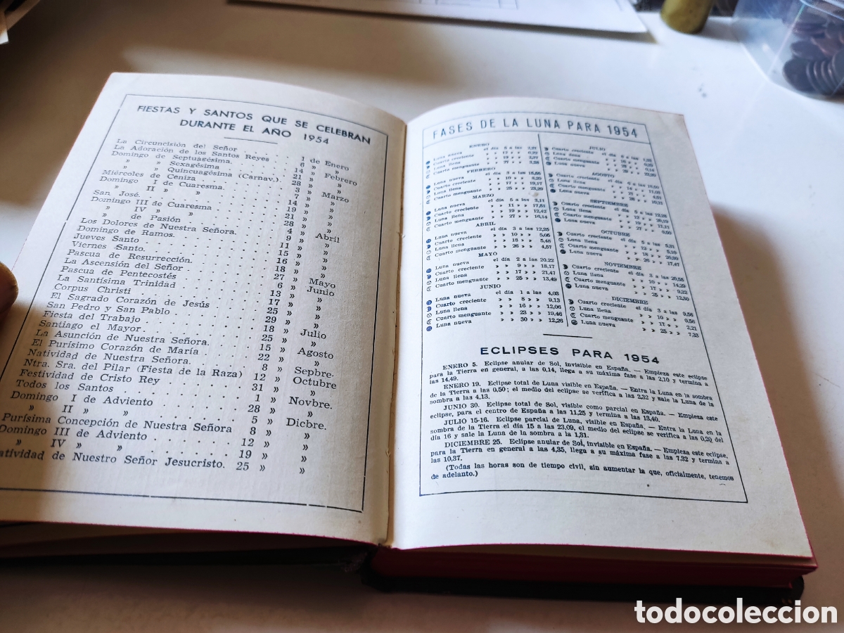 Libros: Libro dietario Lumen 1954 - Foto 5
