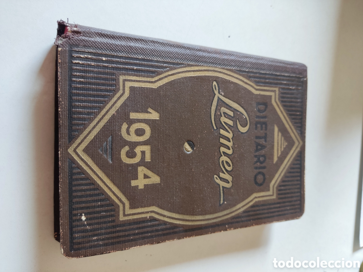 Libros: Libro dietario Lumen 1954 - Foto 1