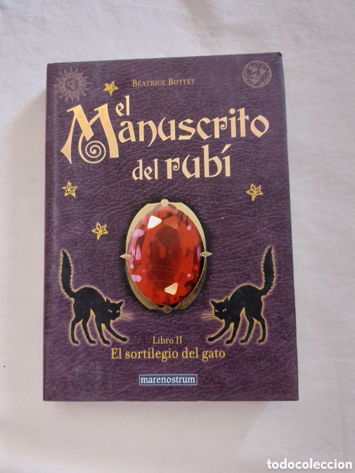Libros: El manuscrito del rub&iacute;. Libro II. El sortilegio del gato. Bottet, Beatrice - Foto 1