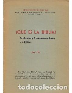 Libros: &iquest;QU&Eacute; ES LA BIBLIA? - Mart&iacute;n S&aacute;nchez,Benjam&iacute;n - Foto 1