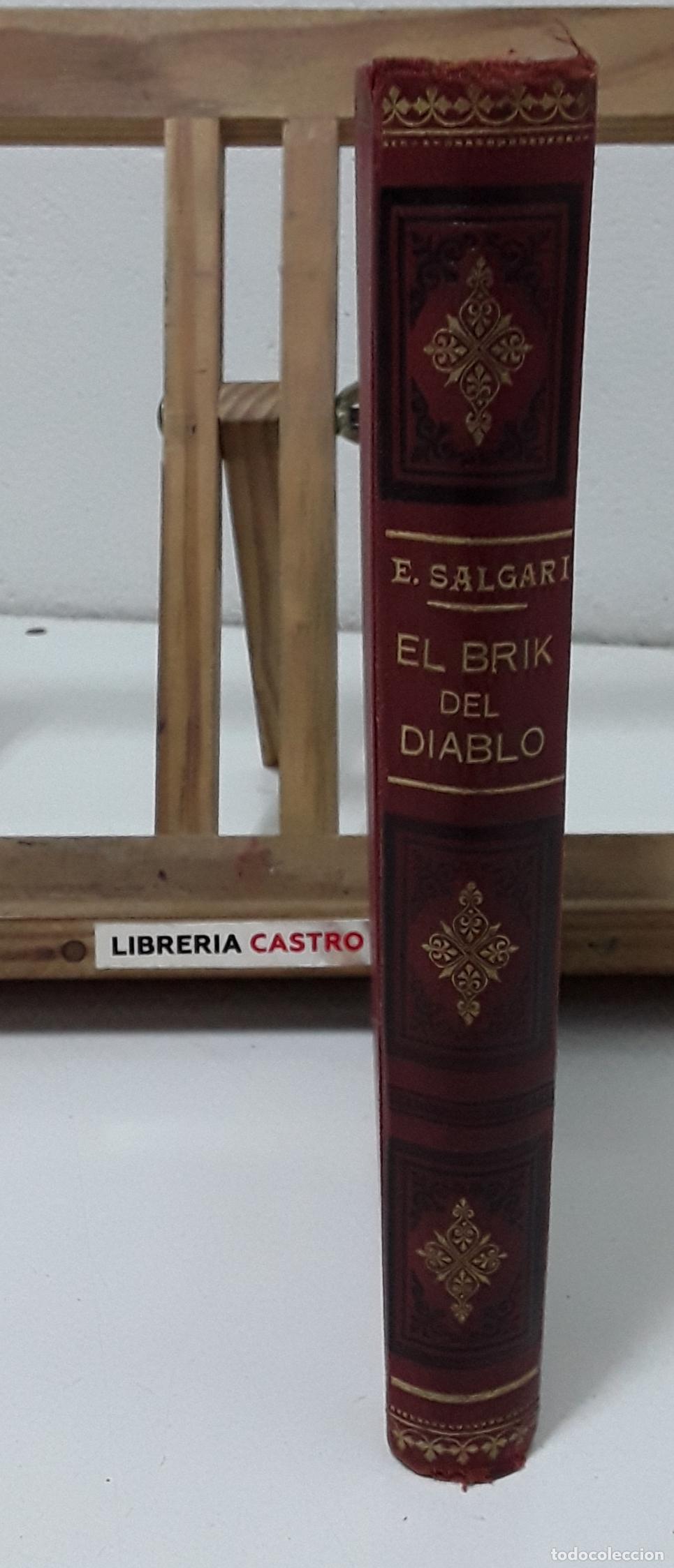 Libros: El Brik del Diablo - Emilio Salgari. - Foto 3