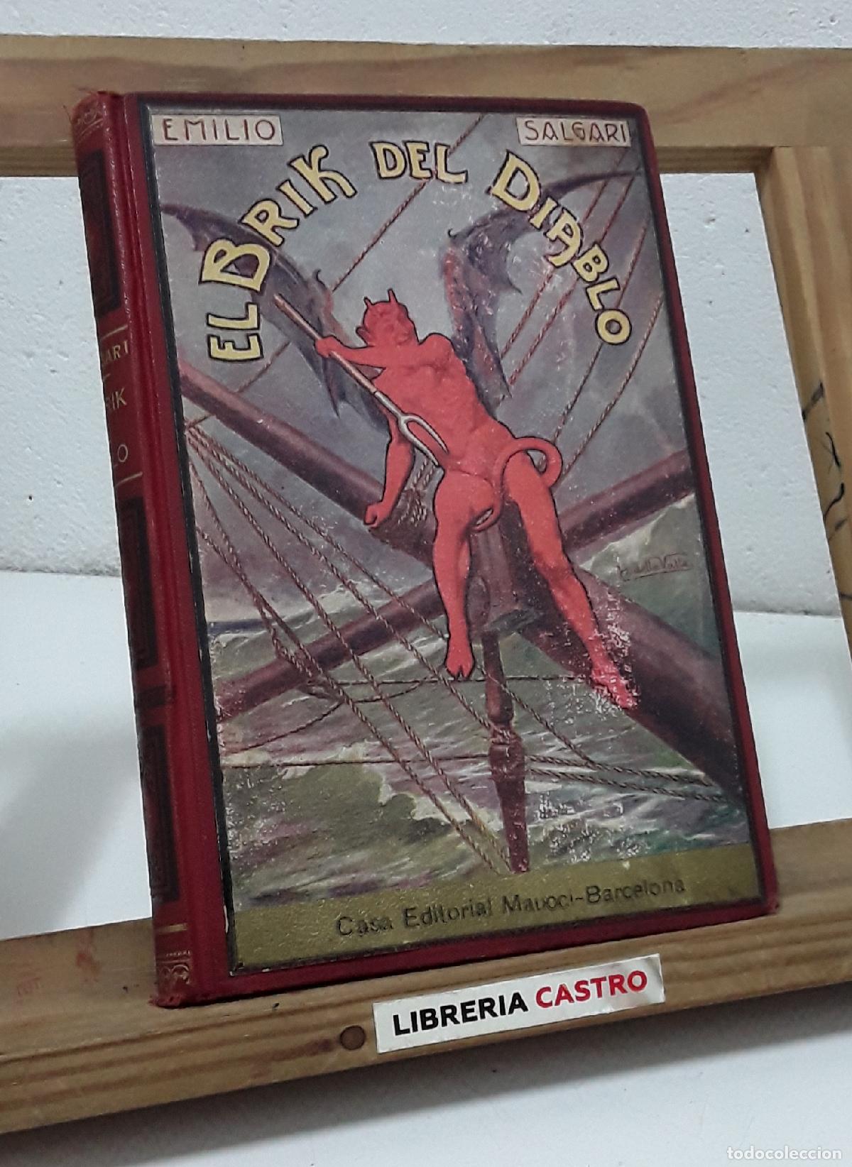 Libros: El Brik del Diablo - Emilio Salgari. - Foto 1