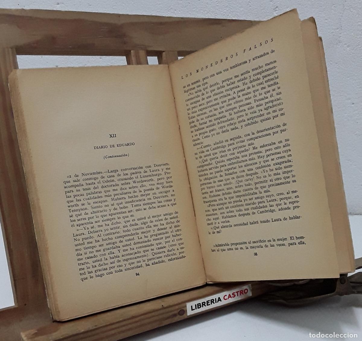 Libros: Los monederos falsos - Andr&eacute; Gide. - Foto 2