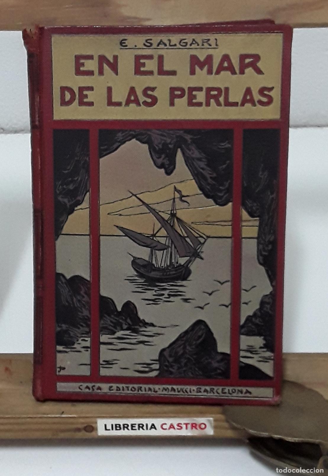 Libros: En el mar de las perlas - Emilio Salgari. - Foto 1