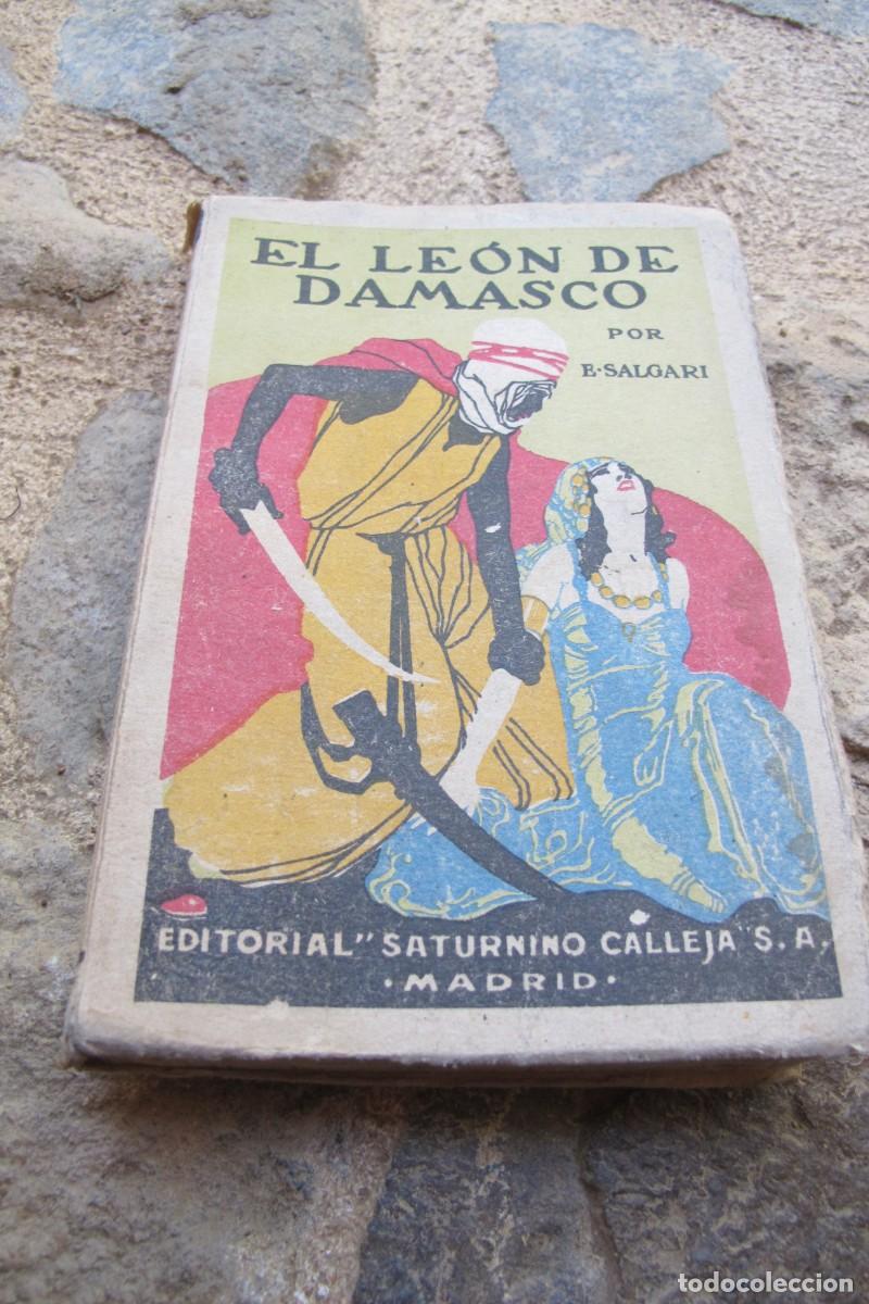 Libros: EL LEON DE DAMASCO. SALGARI E. SATURNINO CALLEJA - Foto 1