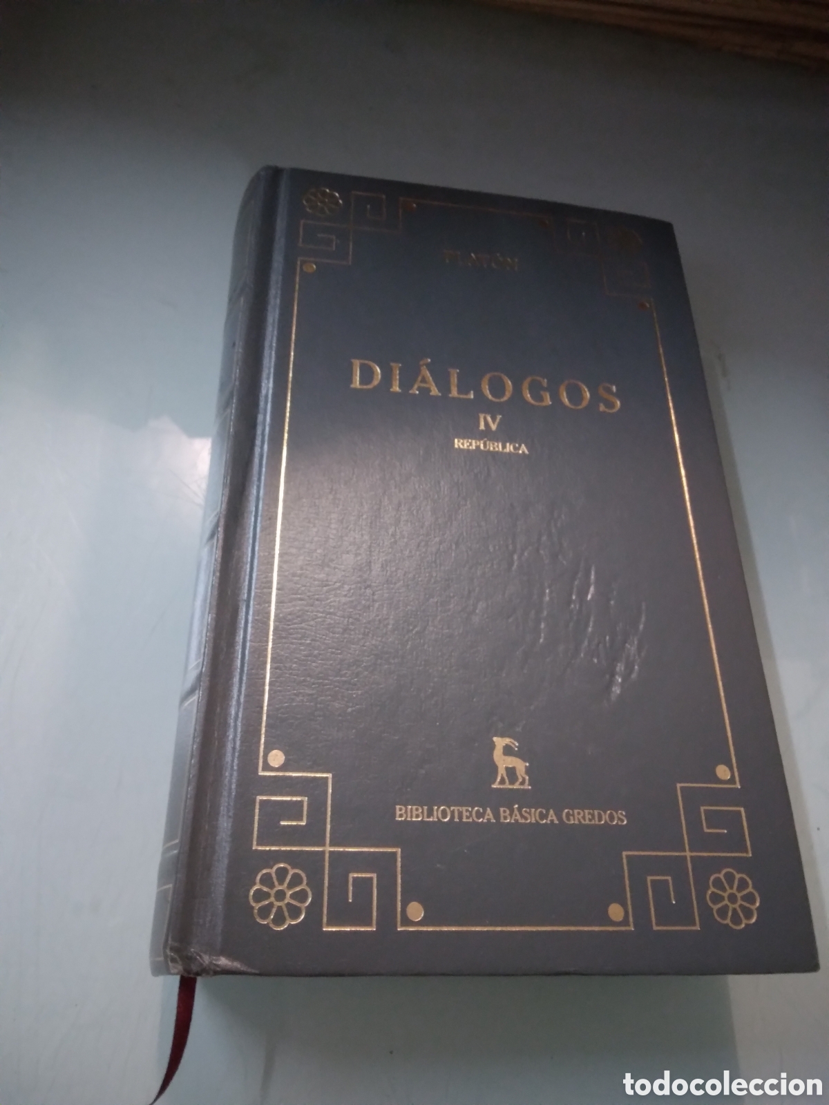 Libros: Plat&oacute;n, Di&aacute;logos, IV, Rep&uacute;blica,Ed. GREDOS - Foto 1