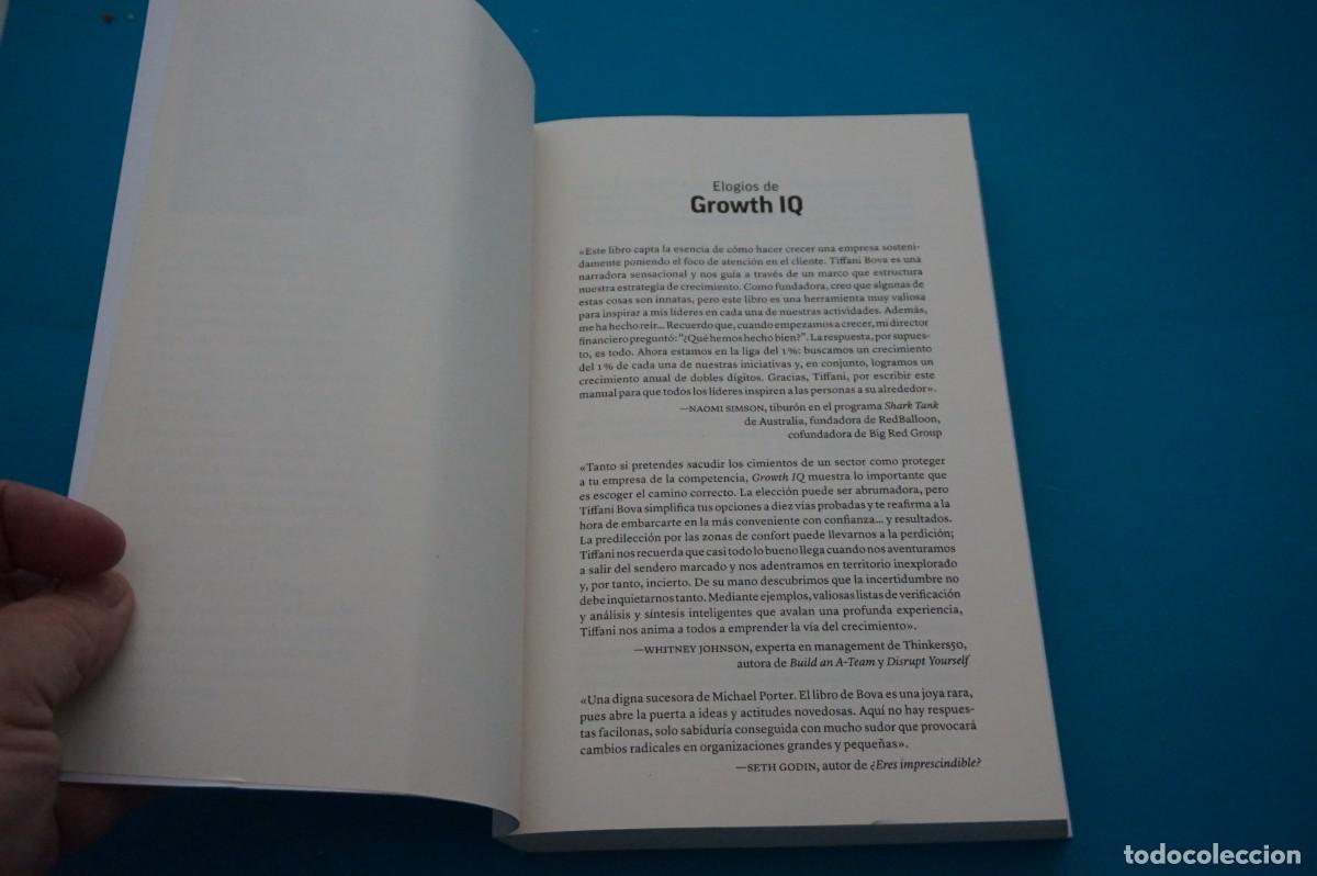 Libros: AMF-31F/ GROWTH IQ - TIFFANI BOVA / ARPA EDITOR - Foto 2