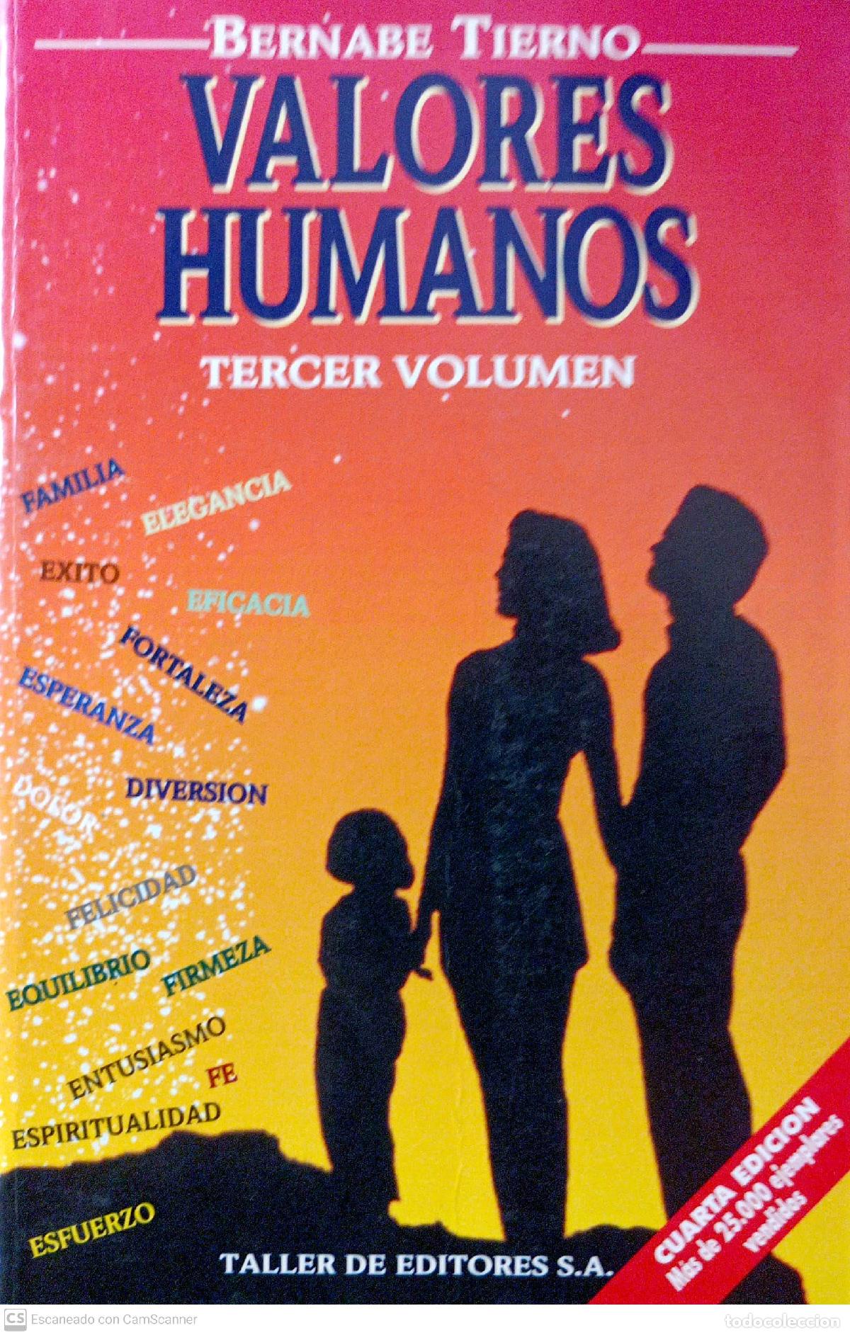 Libros: Valores humanos. Tercer volumen - Tierno, Bernab&eacute; - Foto 1