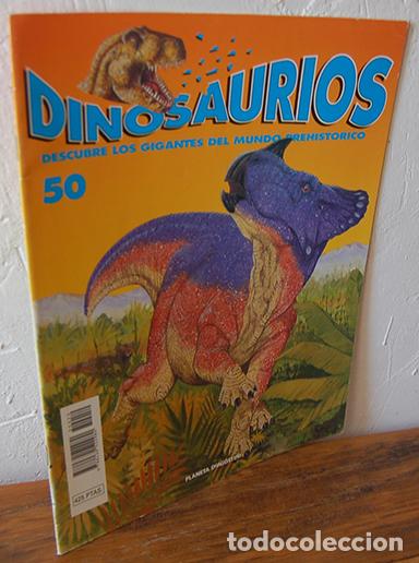 Libri di seconda mano: DINOSAURIOS. Descubre los gigantes del mundo prehist&oacute;rico N&ordm; 50 - Autor colectivo
