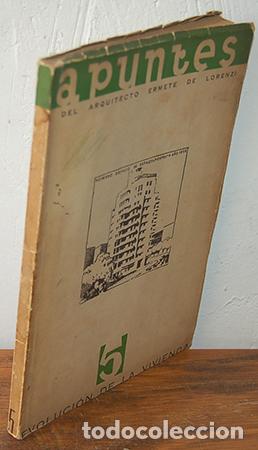 Libri di seconda mano: EVOLUCI&Oacute;N DE LA VIVIENDA. N&ordm; 5. APUNTES DEL ARQUITECTO ERMETE DE LORENZI - ERMETE DE LORENZI,