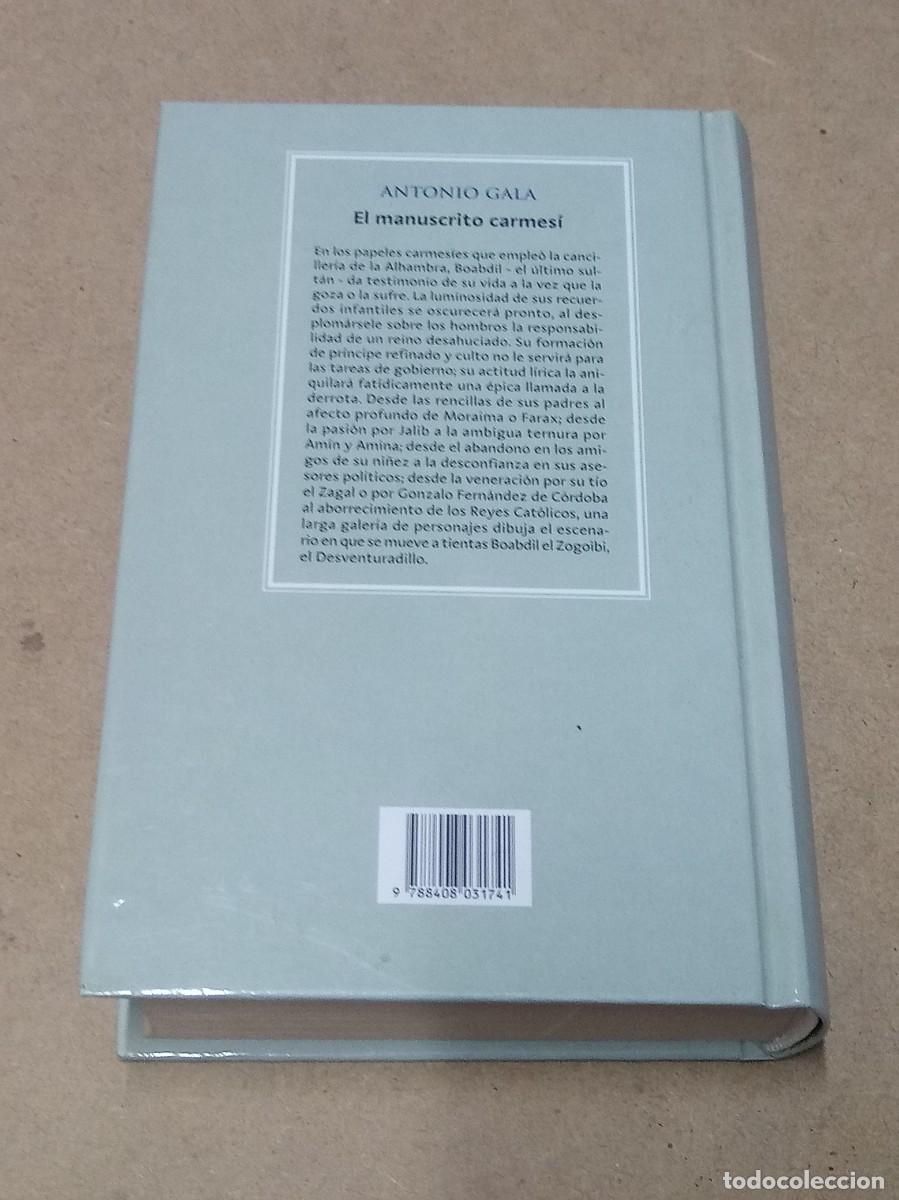Libros: El manuscrito carmes&iacute; - Antonio Gala - Foto 2