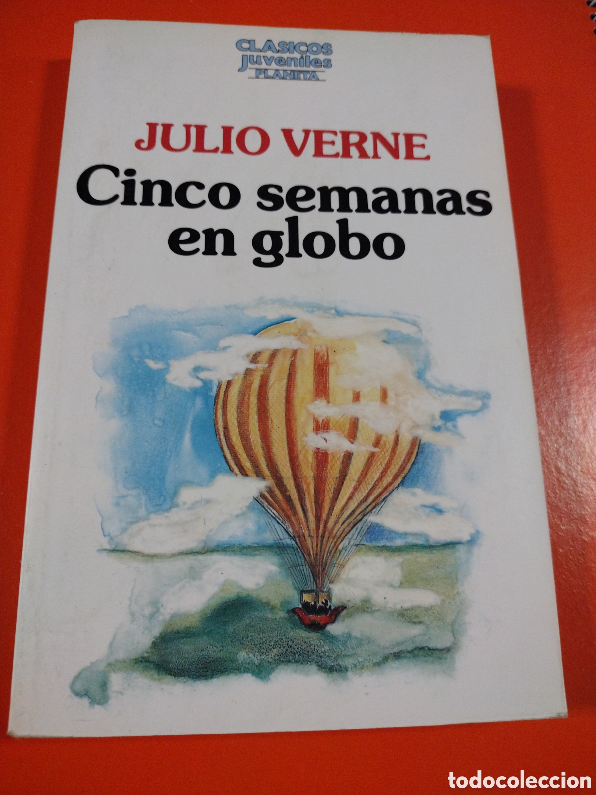 Libros: Julio Verne. Cinco semanas en globo - Foto 1