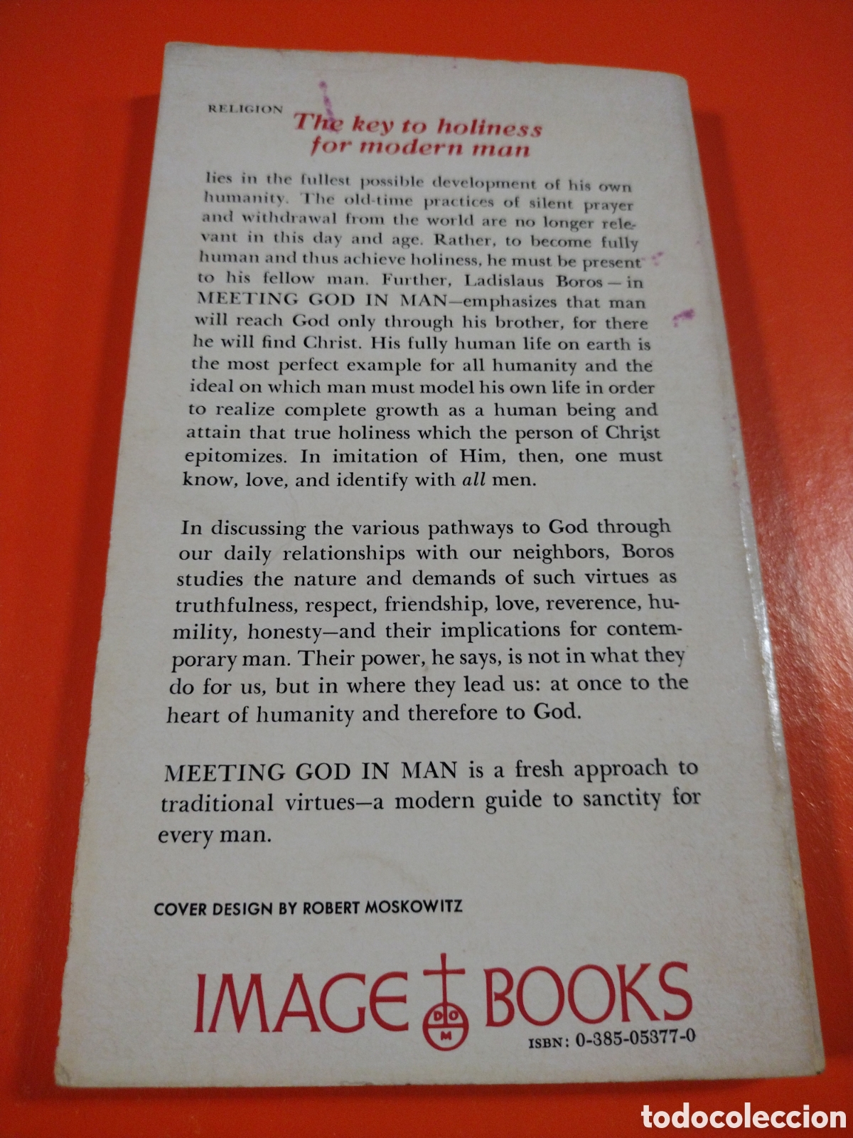 Libros: Meeting god in man. Ladislaus Boros - Foto 2