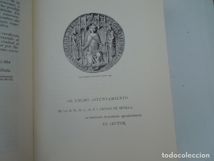 Libros: SEVILLA MONUMENTAL Y ARTISTICA , LOS EDIFICIOS NOTABLES ,RELIGIOSOS - JOSE GESTOSO PEREZ - TOMO I - Foto 5