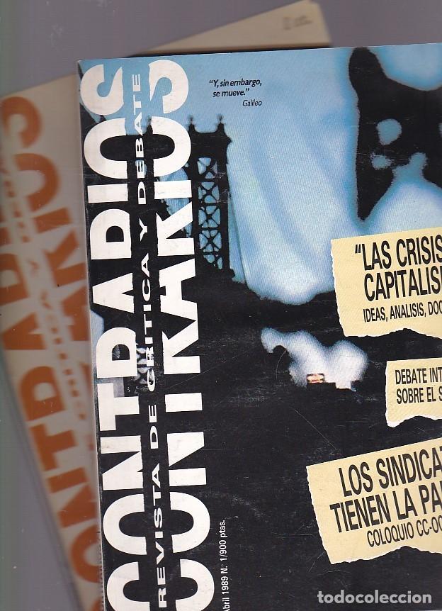 Libros: N&uacute;meros ,1 y 2 - CONTRARIOS ,REVISTA DE CRITICA Y DEBATE - Foto 1