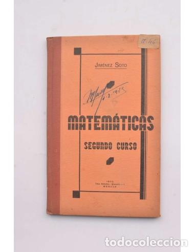 Libros: Matem&aacute;ticas. Segundo curso - JIM&Eacute;NEZ SOTO, Francisco - Foto 1