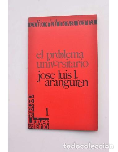 Libros: El problema universitario - ARANGURE, J. l. - Foto 1
