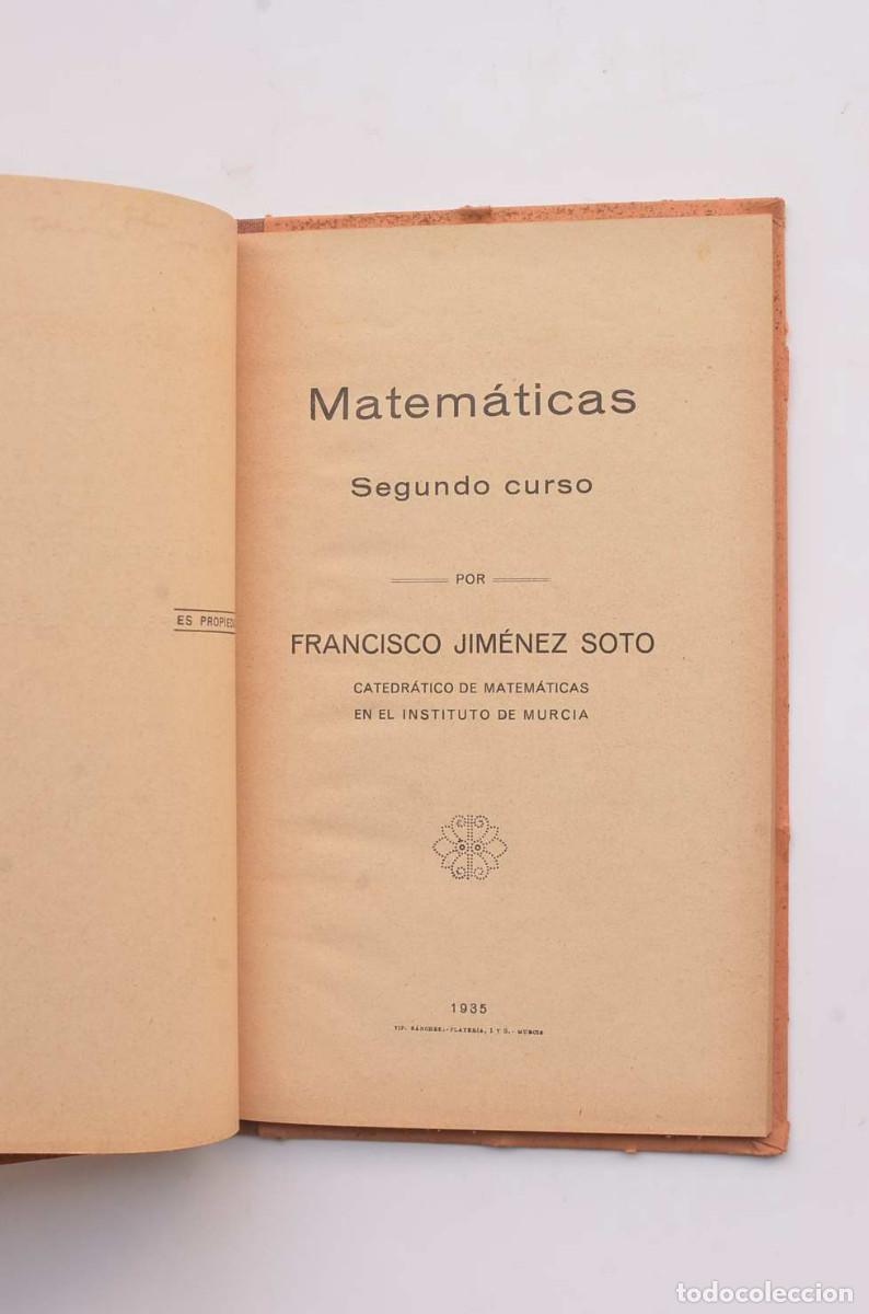 Libros: Matem&aacute;ticas. Segundo curso - JIM&Eacute;NEZ SOTO, Francisco - Foto 2