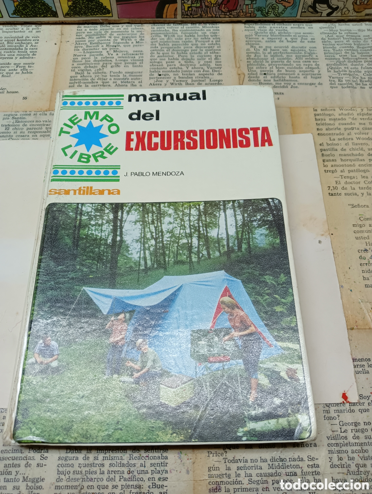 Libros: Manual del excursionista. Santillana - Foto 1