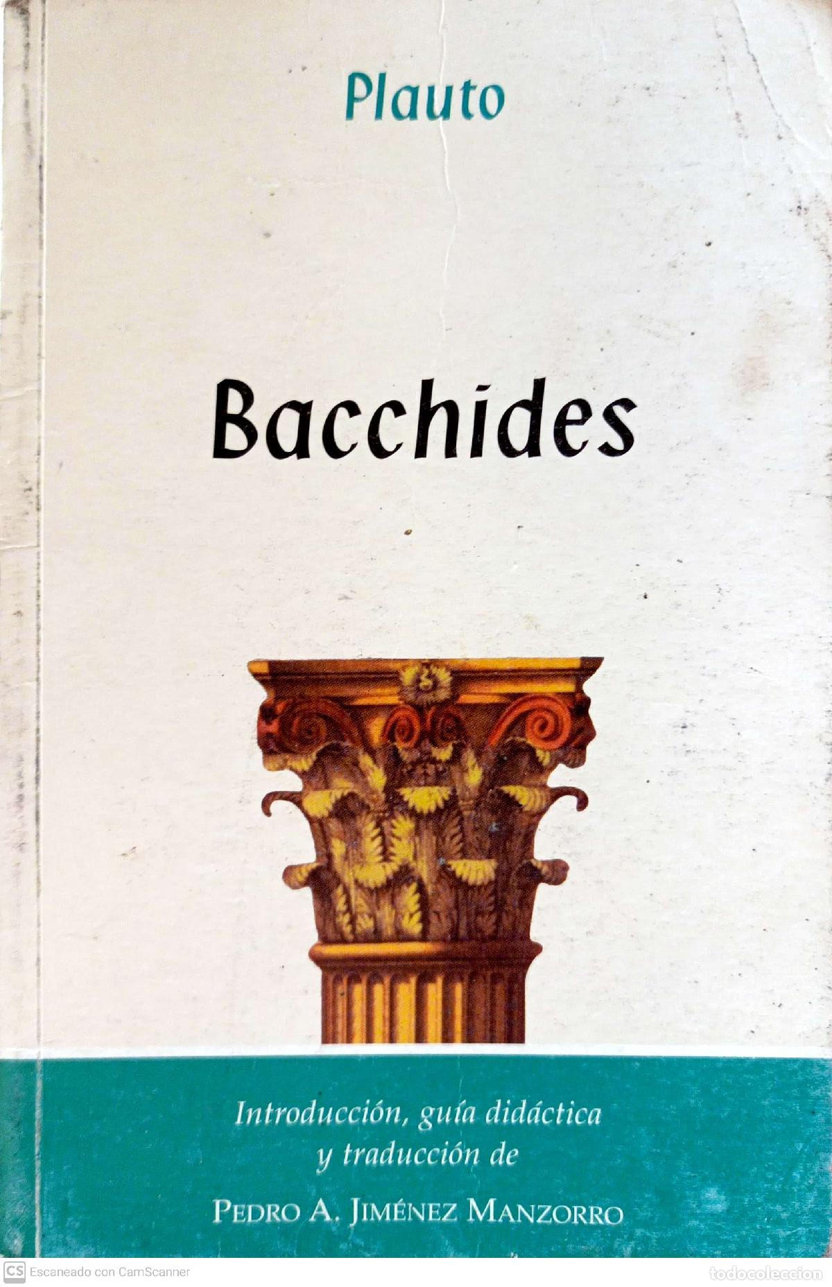 Libros: Bacchides - Plauto - Foto 1