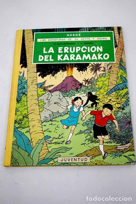 Libros: La erupci&oacute;n del Karamako.- Herg&eacute; - Foto 1