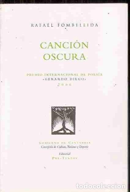 Libros: CANCI&Oacute;N OSCURA - FOMBELLIDA, RAFAEL - Foto 1