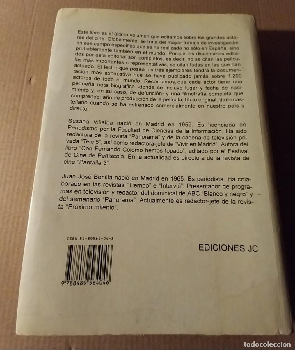 Libros: KETON Libro DICCIONARIO DE ACTORES SECUNDARIOS - Foto 3