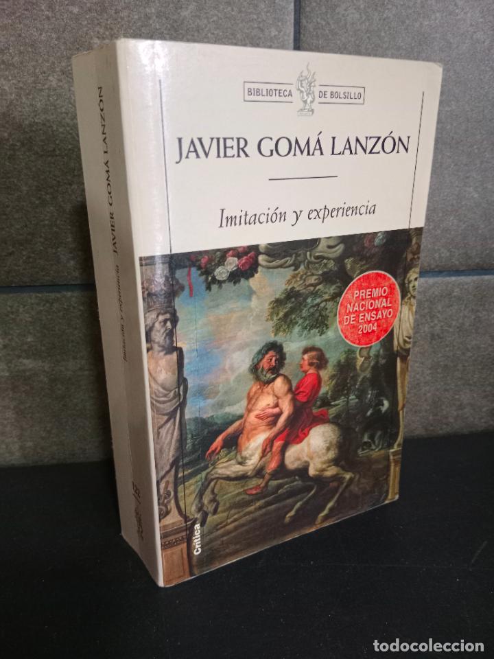 Libros: Imitaci&oacute;n y experiencia. javier Gom&aacute; Lanz&oacute;n. - Foto 1