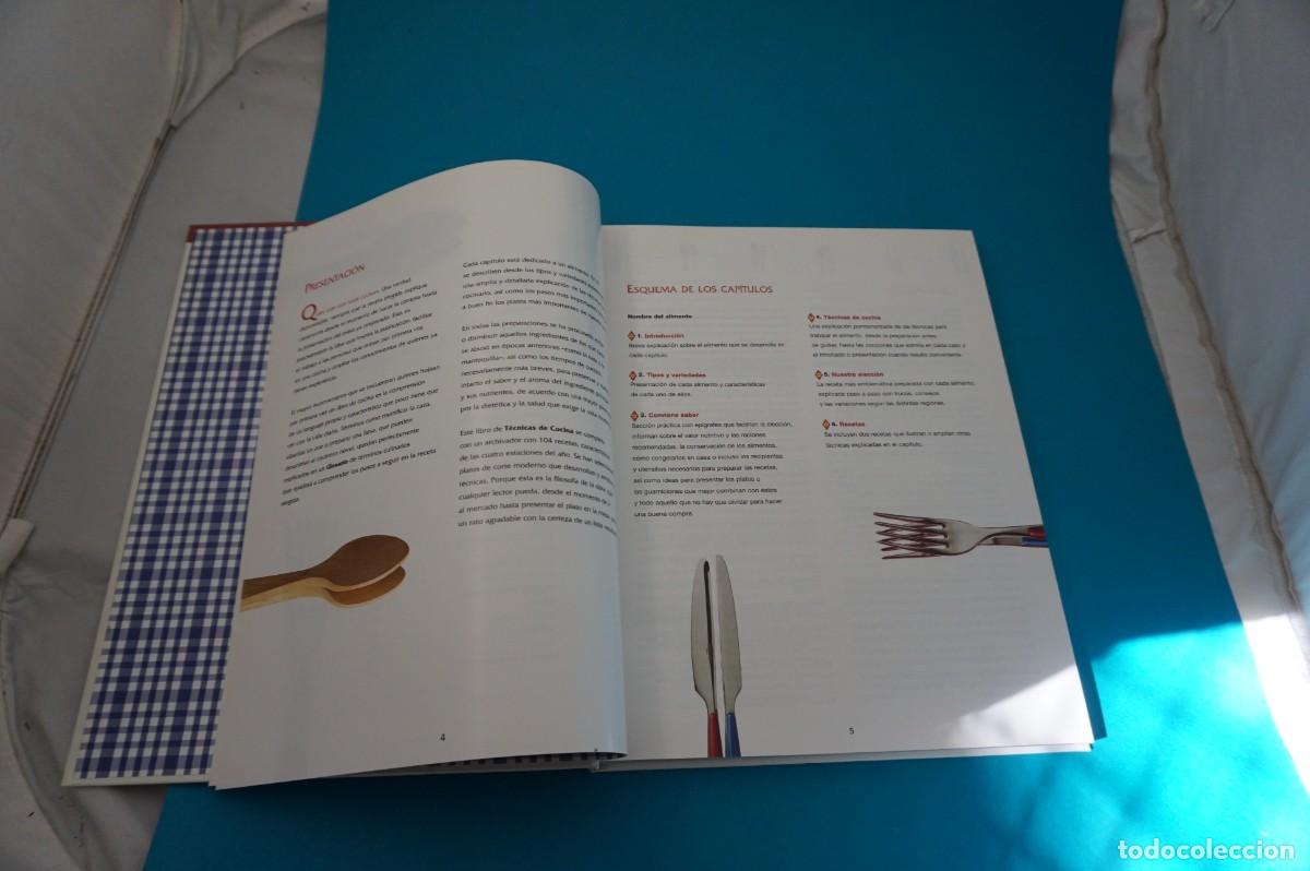 Libros: AMF-31A/ EL LIBRO DE LAS TECNICAS DE COCINA / EL PAIS AGUILAR - Foto 3