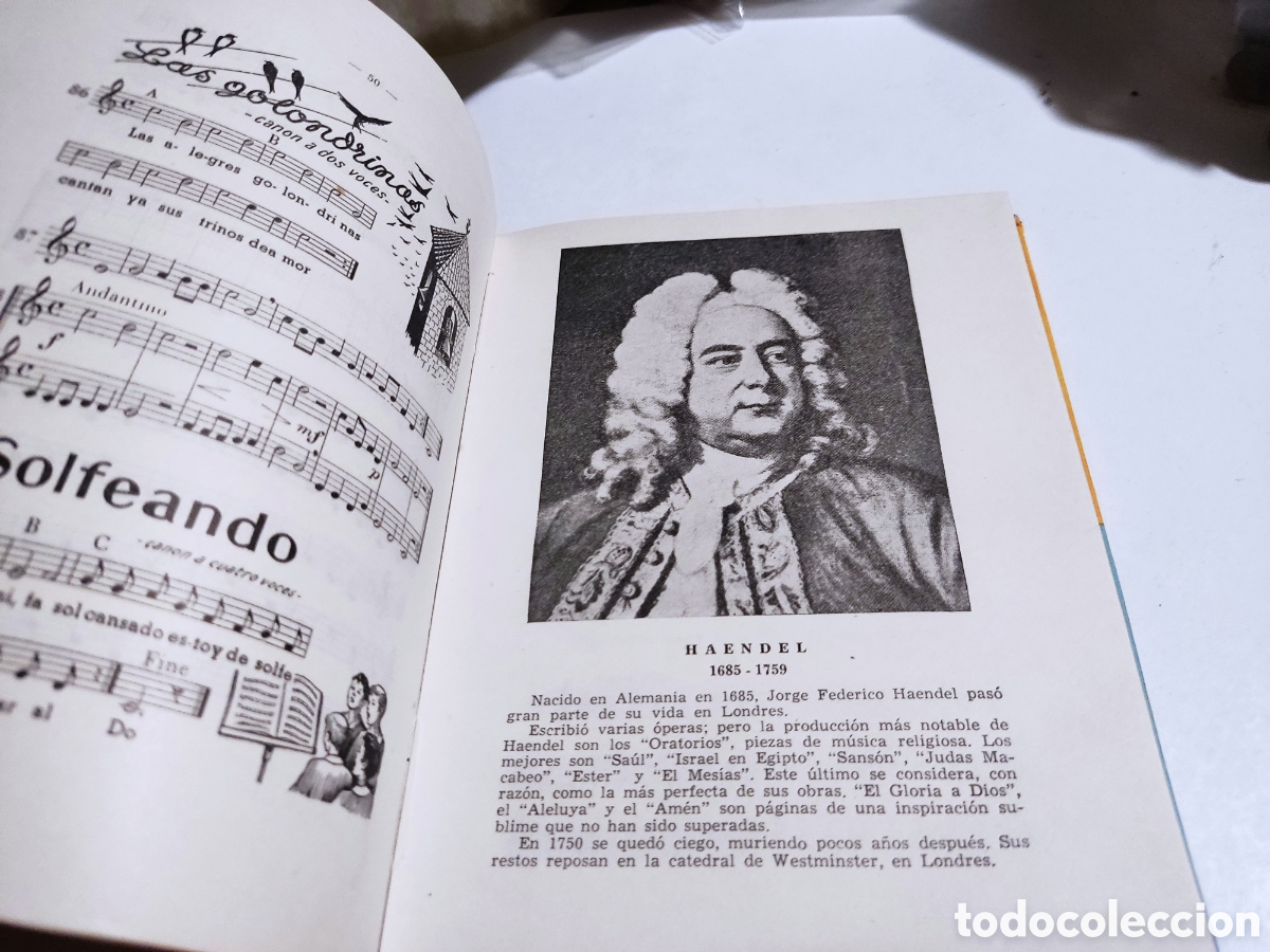Libros: Libro M&uacute;sica y Canto 1956 - Foto 13