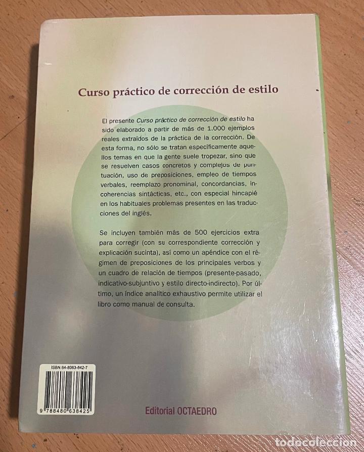 Libros: CURSO PRACTICO DE CORRECCION DE ESTILO, Susana Rodriguez Vida - Foto 2