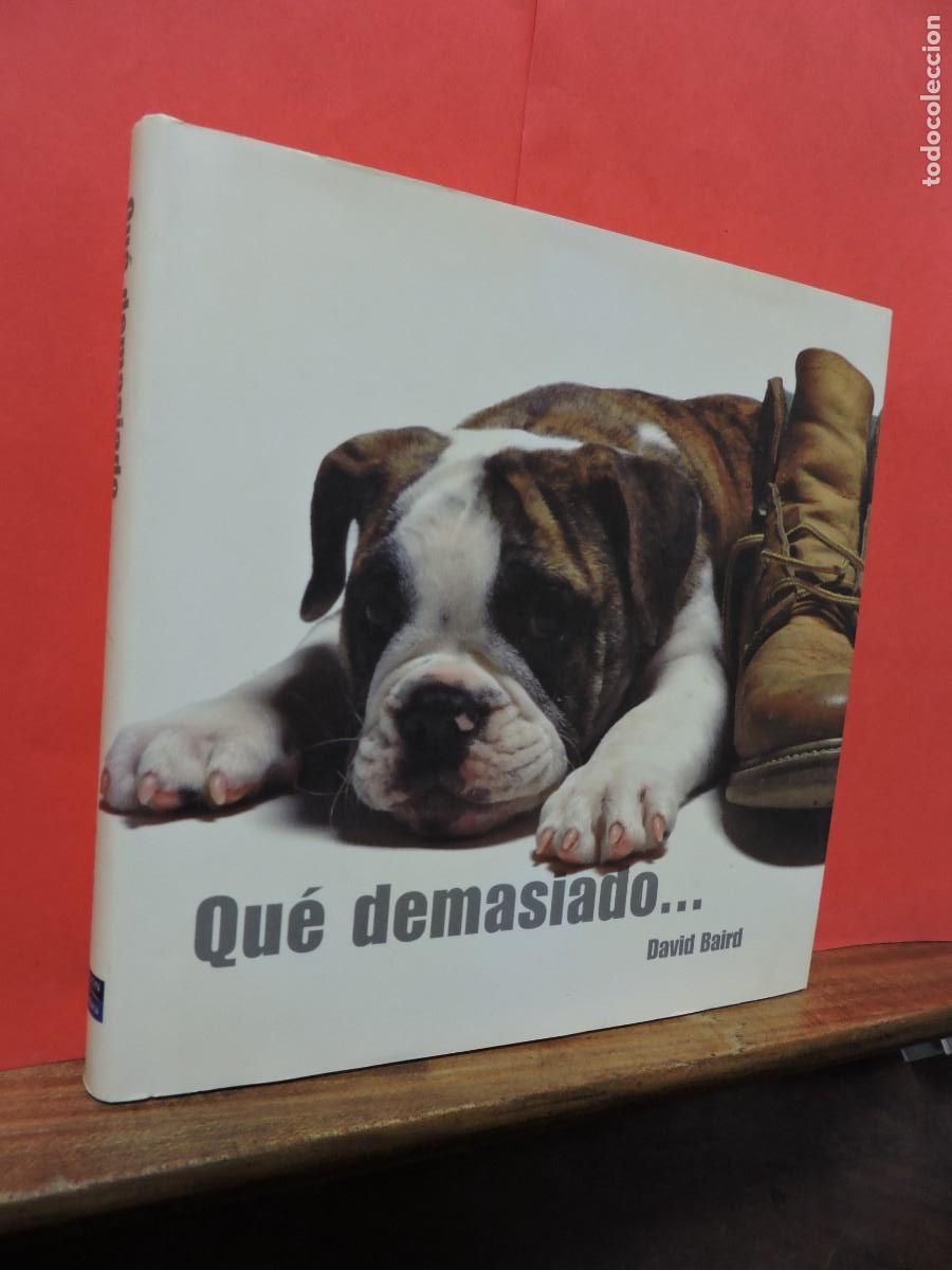 Libros: Qu&eacute; demasiado... BAIRD, David. Ed. Pearson Alhambra. Madrid, 2003 - Foto 1