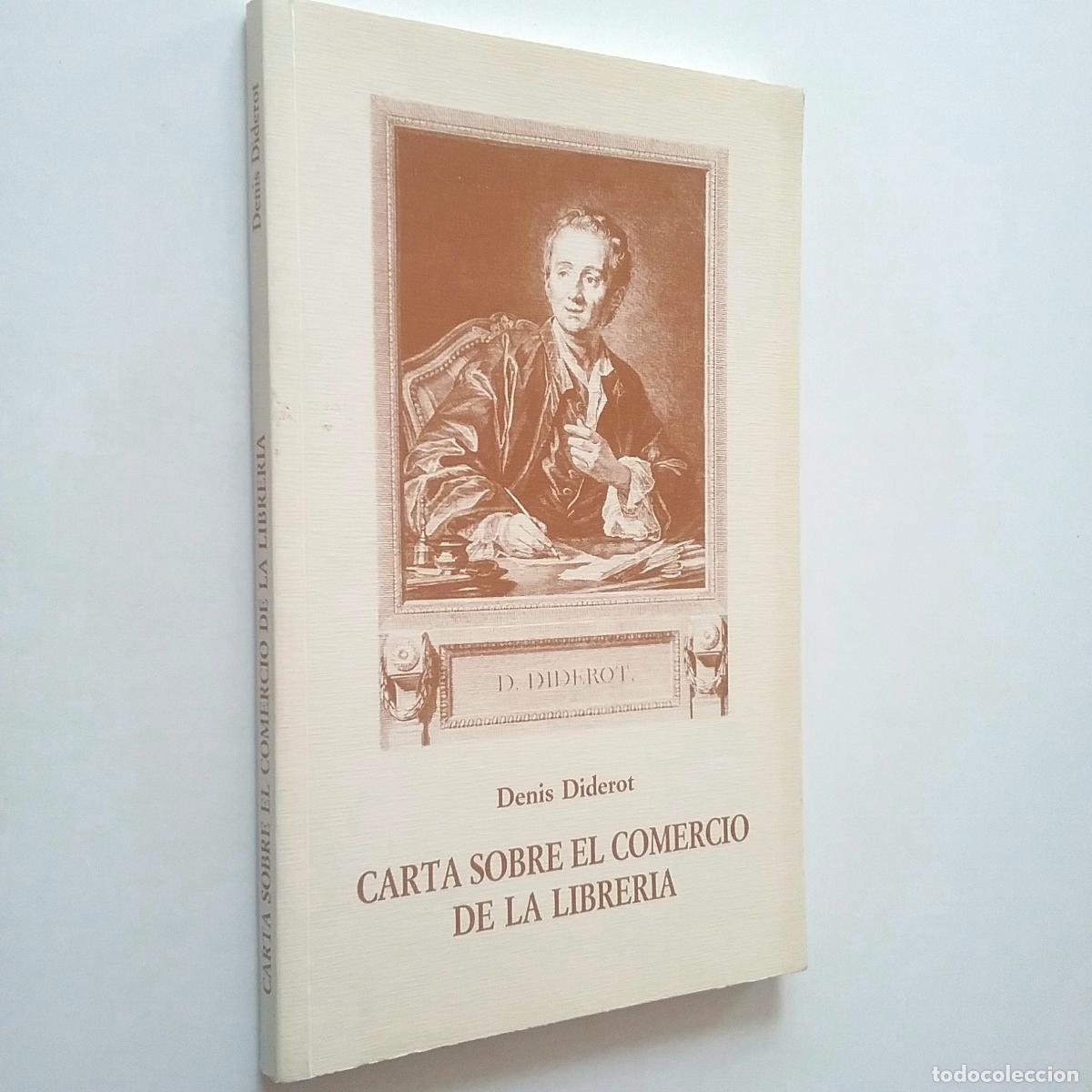 Libros: Denis Diderot - Carta sobre el comercio de la librer&iacute;a - Foto 1