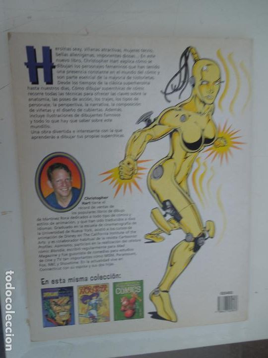 Libros: COMO DIBUJAR SUPER CHICAS DE COMIC - CHRISTOPHER HART - - Foto 2