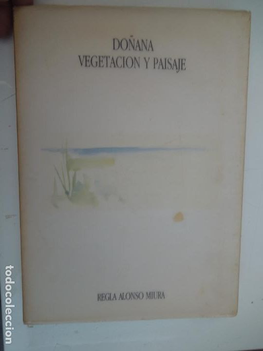 books: DO&Ntilde;ANA , VEGETACION Y PAISAJE - RECLA ALONSO MIURA -PERCEPCION MORFOLOGICA Y ANALISIS PLASTICO -1988