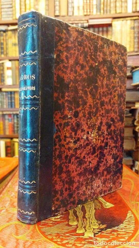Libros: CUADROS CONTEMPORANEOS. - CASTRO Y SERRANO, Jos&eacute;. - Foto 1