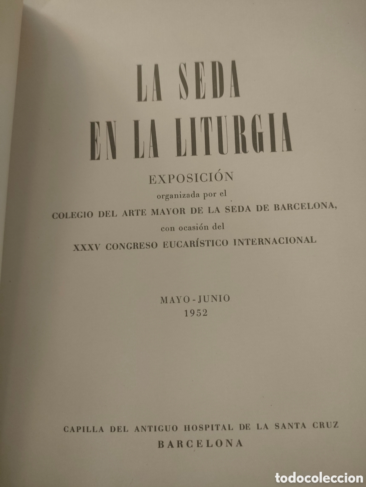 Libros: LA SEDA EN LA LITURGIA - Foto 3