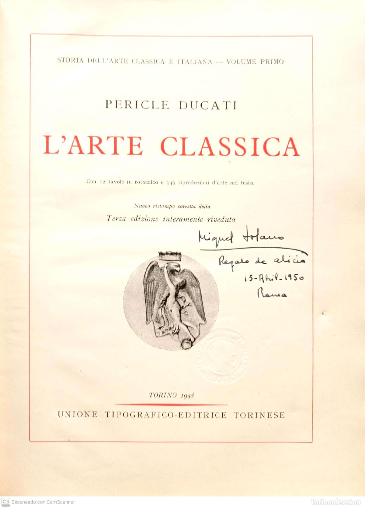 Libros: Larte classica - Pericle Ducati - Foto 2