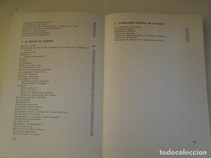 Libros: PROYECTOS E INSTALACI&Oacute;N DE COCINAS - JUAN DE CUSA - CEAC 1&ordf; ED. 1982. - Foto 7