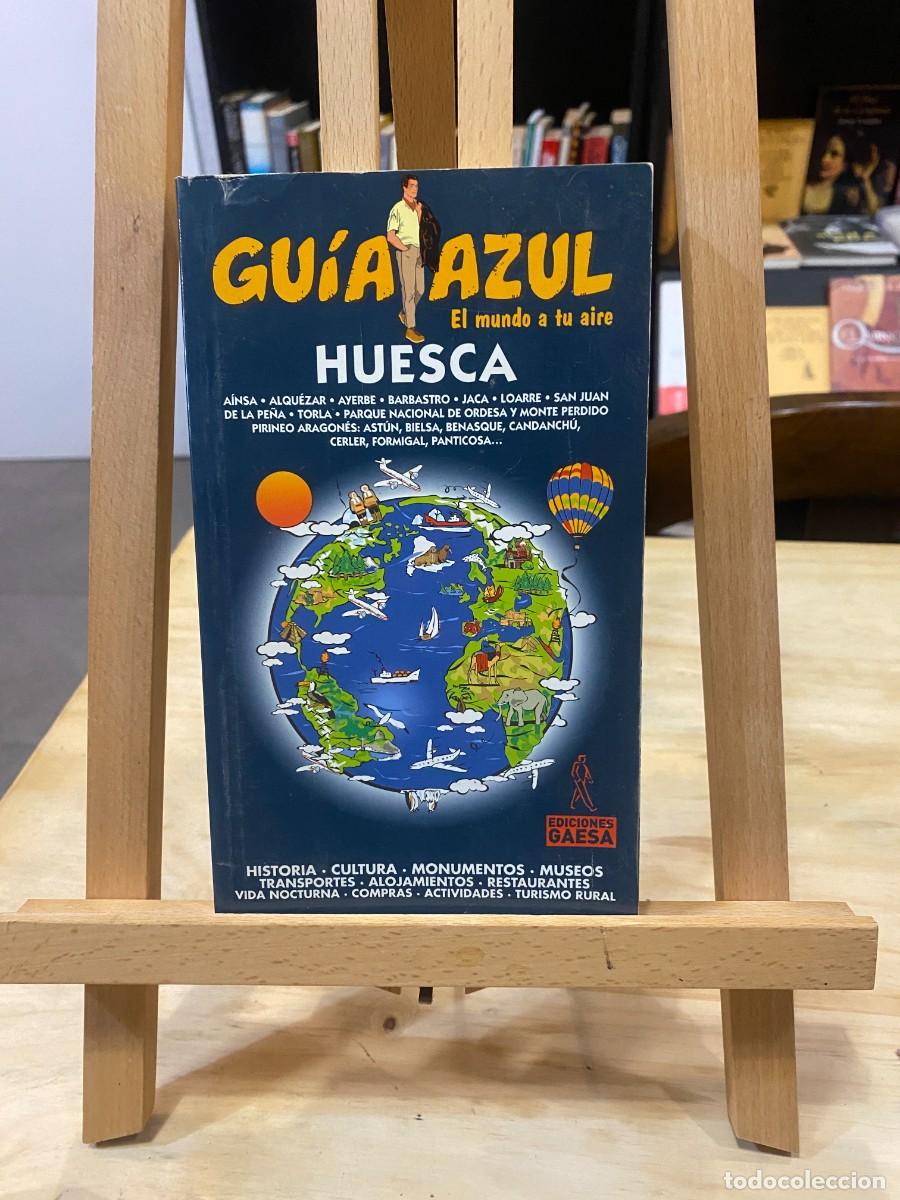 Libros: GU&Iacute;A AZUL HUESCA- GAESA - Foto 1