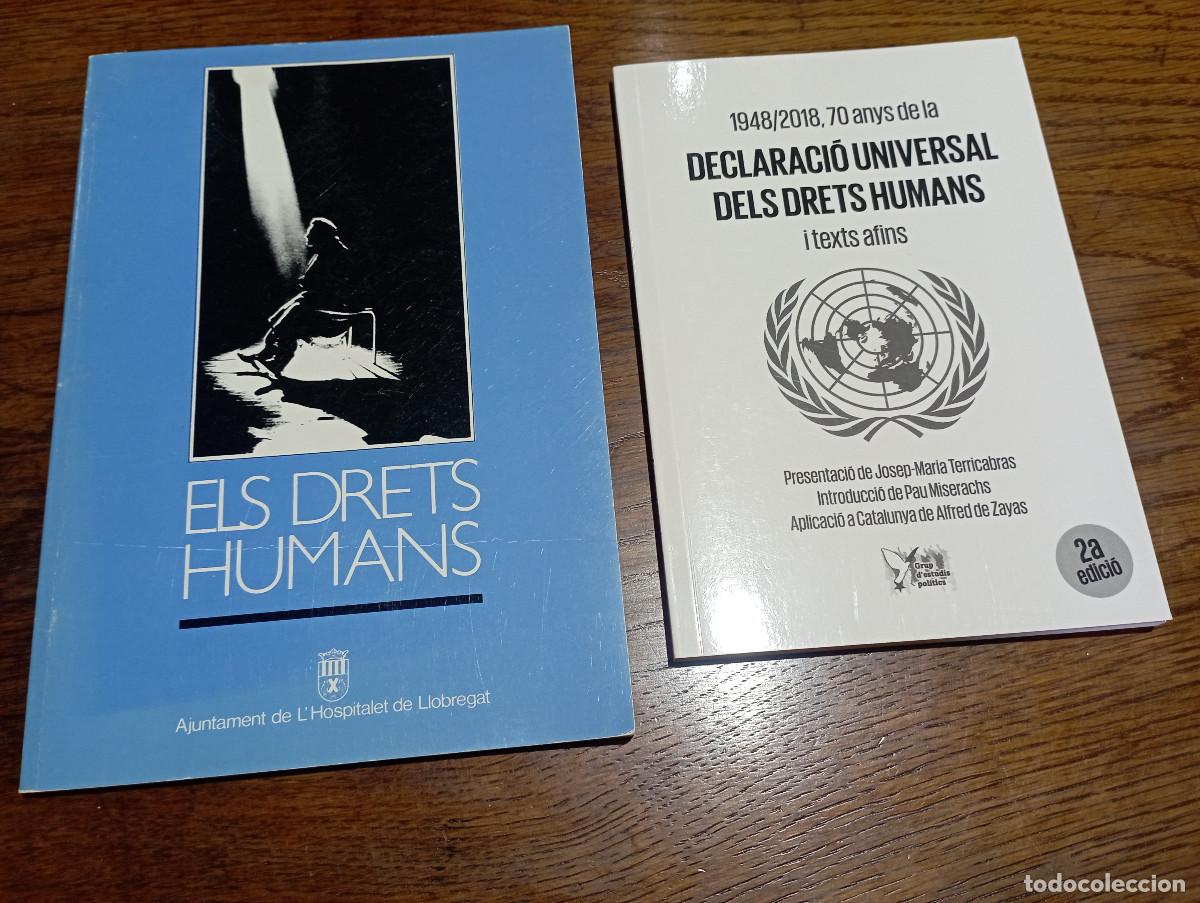Libros: Declaraci&oacute; universal drets humans + Els drets humans - DH1 - Foto 1
