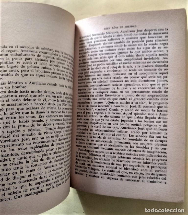 Libros: Cien A&ntilde;os de Soledad. (Signed presentation copy). - Garc&iacute;a M&aacute;rquez, Gabriel. - Foto 6