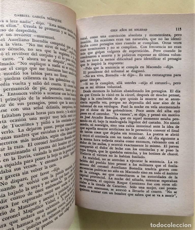 Libros: Cien A&ntilde;os de Soledad. (Signed presentation copy). - Garc&iacute;a M&aacute;rquez, Gabriel. - Foto 7